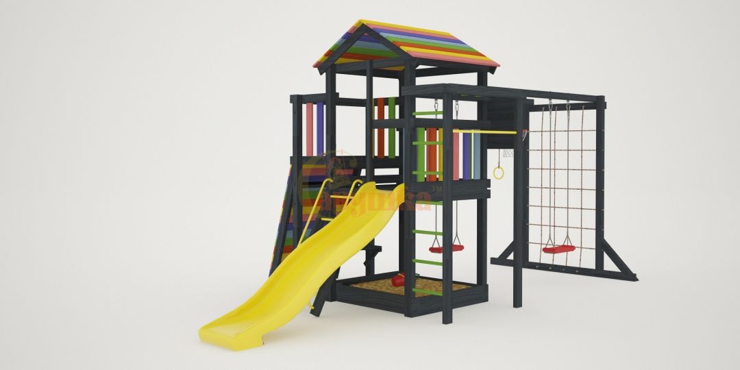 Детская площадка Савушка 4 BLACK